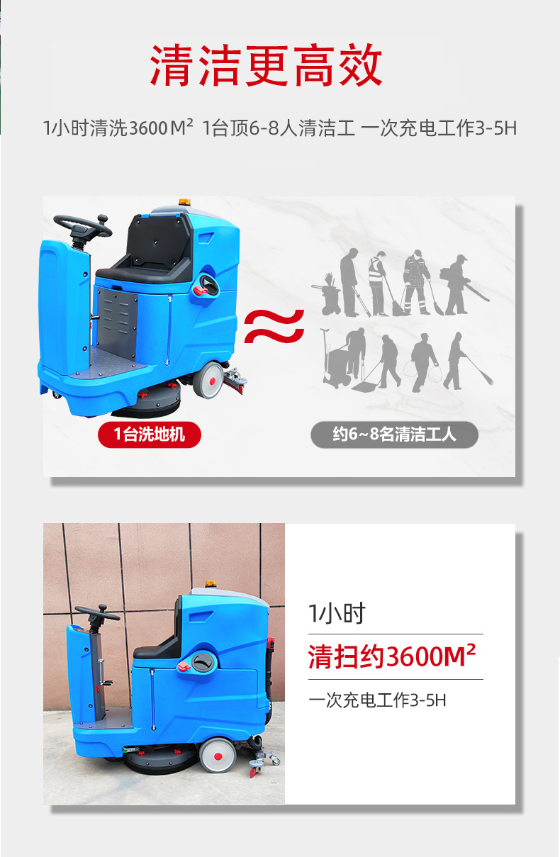 巴南驾驶式洗地机更适合用在高铁站